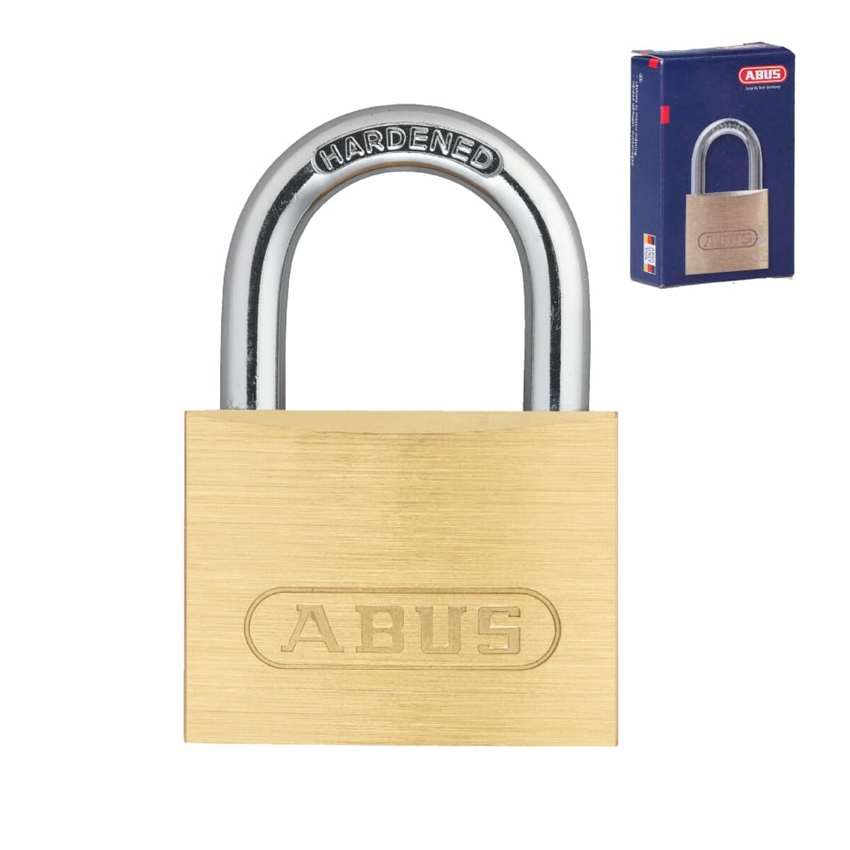 Key padlock ABUS 713/20 Brass 3,5 mm 20 mm
